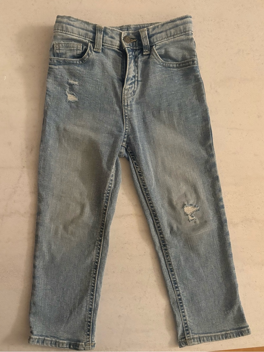 Light Blue Distressed kids Jeans